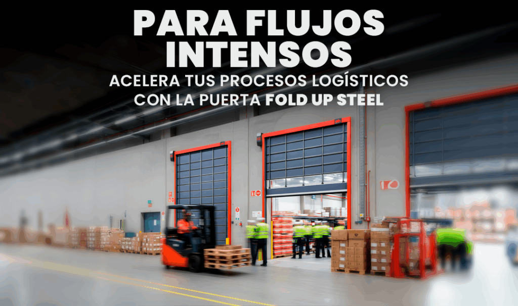 puerta apilable ideal para la industria logística