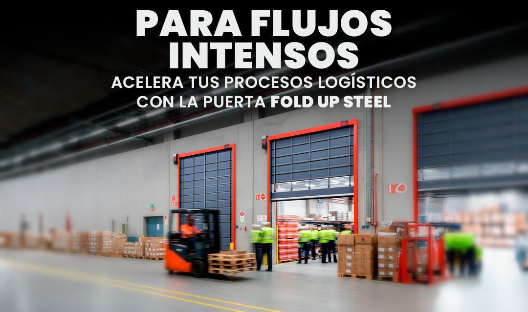 puerta apilable ideal para la industria logística
