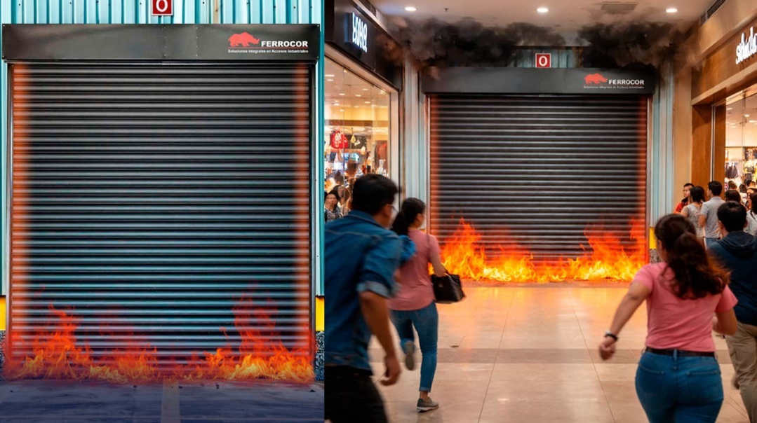 Portón Cortafuego Ferrocor