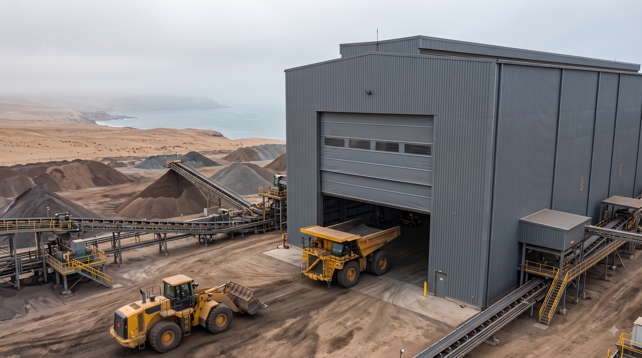 Portón UBIG para Stock Pile